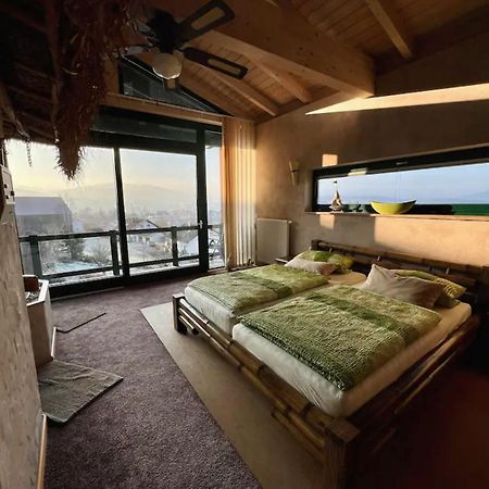 Suedlaendisches Chalet Mit Hauseigener Sauna Viechtach Eksteriør bilde