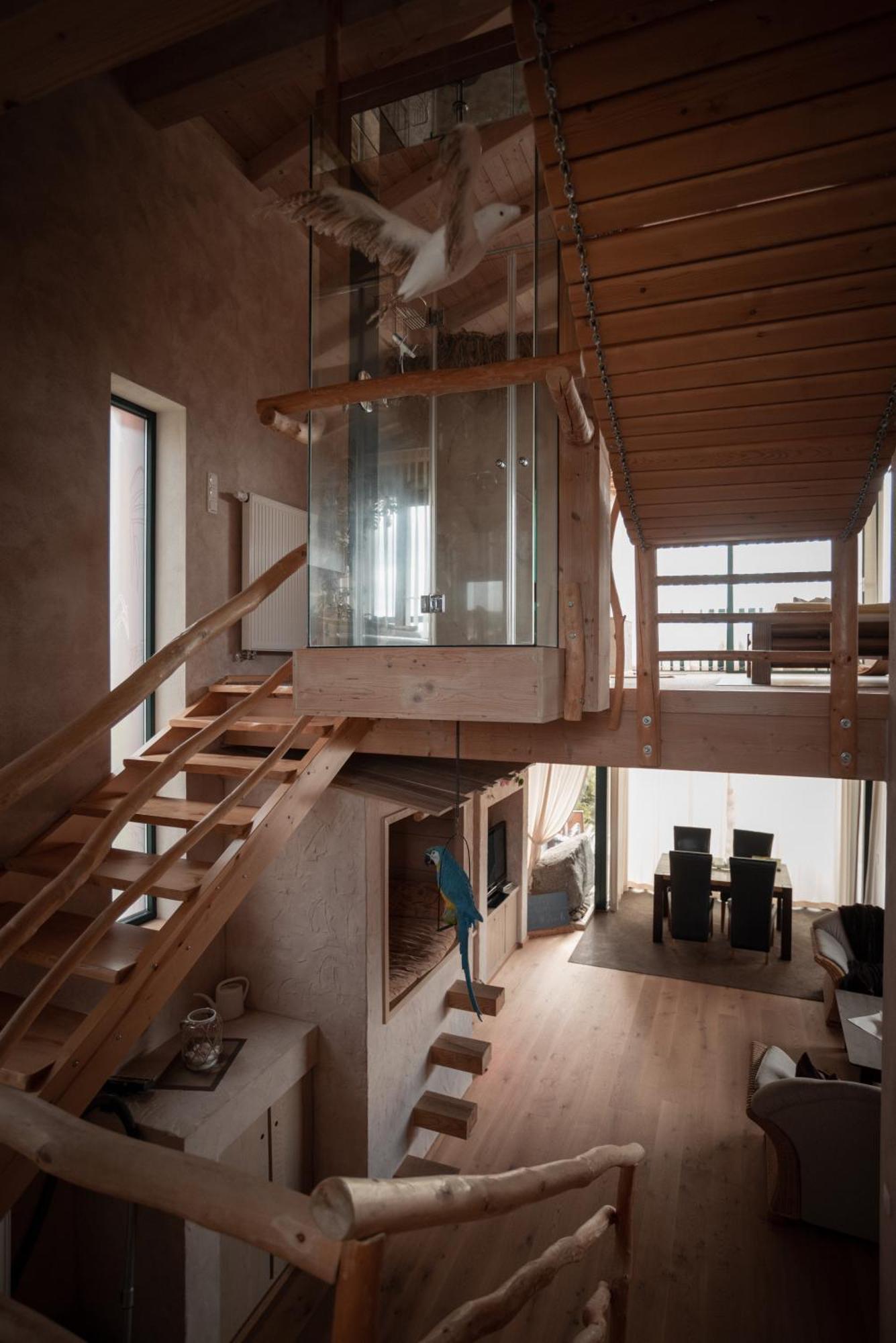 Suedlaendisches Chalet Mit Hauseigener Sauna Viechtach Eksteriør bilde